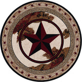 American Dakota Ranger Hideout Natural Rug - 0106NAT234