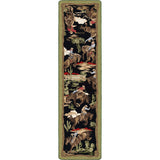 American Dakota Retro Cowboy Green and Black Rug - 0683GBK217