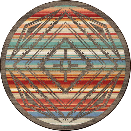 American Dakota Rim Shot Canyon Rug