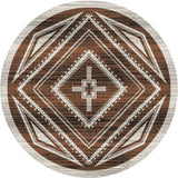 American Dakota Rim Shot Earthen Rug