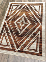 American Dakota Rim Shot Earthen Rug