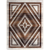 American Dakota Rim Shot Earthen Rug
