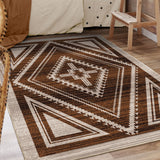 American Dakota Rim Shot Earthen Rug
