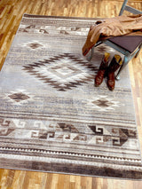 American Dakota River Crossing Natural Rug - ZZAD0580NAT234