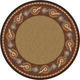American Dakota Rolling Water Multi Rug