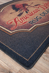 American Dakota Rug Dealer Brown Rug - 0221BRN200