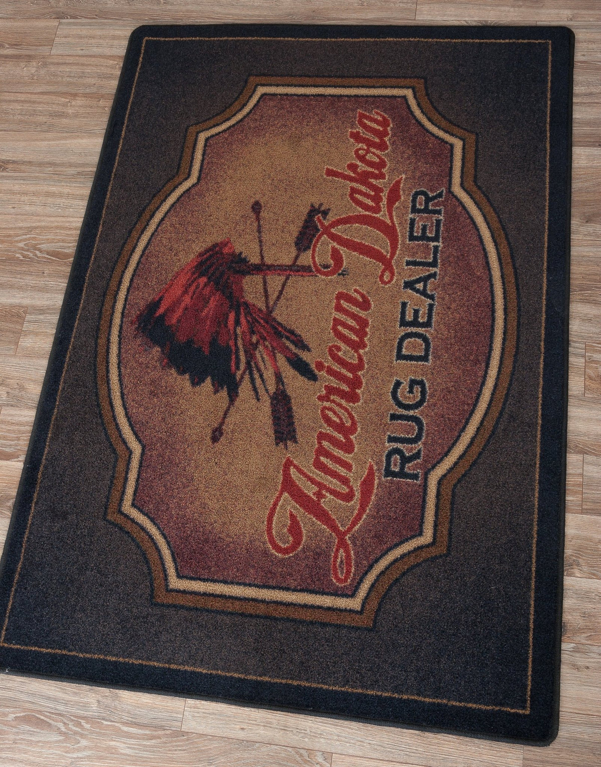 American Dakota Rug Dealer Brown Rug - 0221BRN200
