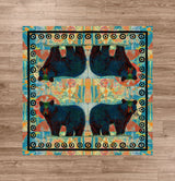 American Dakota Ruiz Bear Pair Collage Rug - R0261COL234