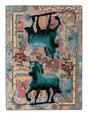 American Dakota Ruiz Blue Horse Teal Rug - R0282TEL234