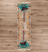 American Dakota Ruiz Brown Horse Multi Rug - R0280MUL234