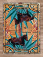 American Dakota Ruiz Brown Horse Multi Rug - R0280MUL234