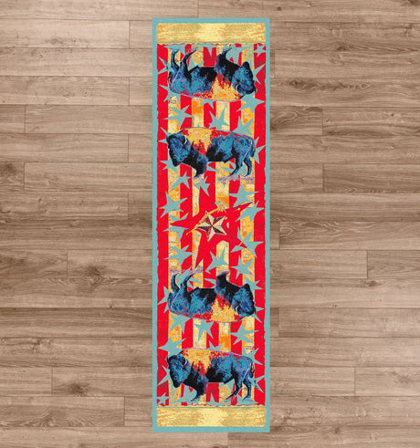 American Dakota Ruiz Buffalo Stars & Stripes Liberty Rug - R0224LIB234