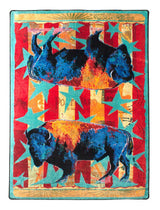 American Dakota Ruiz Buffalo Stars & Stripes Liberty Rug - R0224LIB234