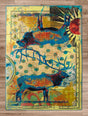 American Dakota Ruiz Elk Pair Splash Rug - R0269SPL234