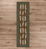 American Dakota Ruiz Feather Brown Rug - R0273BRN234