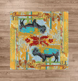 American Dakota Ruiz Golden Buffalo Bright Rug - R0283BRT234