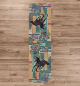 American Dakota Ruiz Purple Horse Plum Rug - R0281PLU234