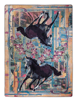 American Dakota Ruiz Purple Horse Plum Rug - R0281PLU234