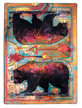 American Dakota Ruiz Walking Bear Sorbet Rug - R0222SBT234