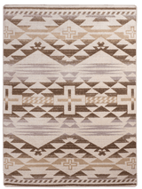 American Dakota Rustic Cross Chablis Rug - AMZ0080CHB234