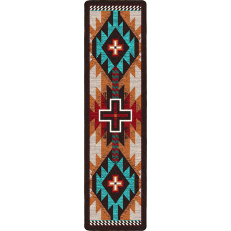 American Dakota Rustic Cross OKA Electric Rug