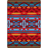American Dakota Rustic Cross Sunset Rug