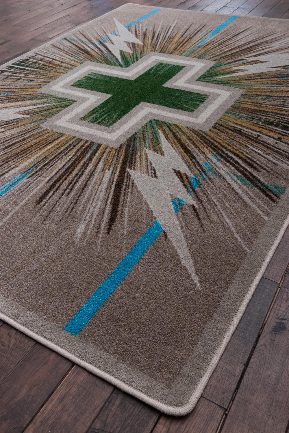 American Dakota Sacha Temple Sand Rug - S0276SND234