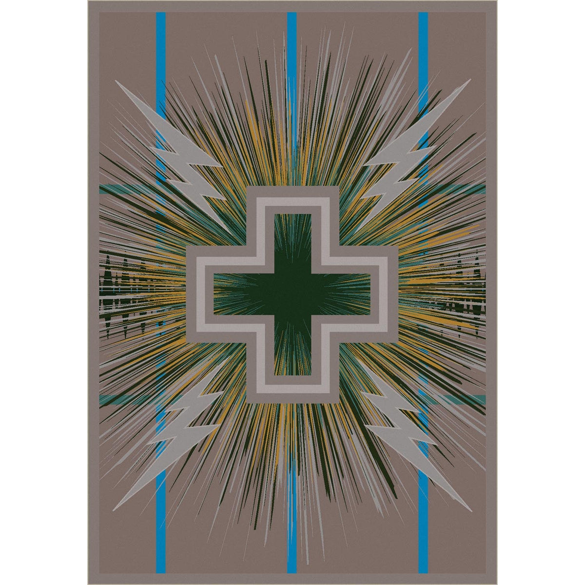 American Dakota Sacha Temple Sand Rug - S0276SND234