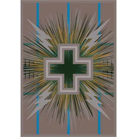 American Dakota Sacha Temple Sand Rug - S0276SND234