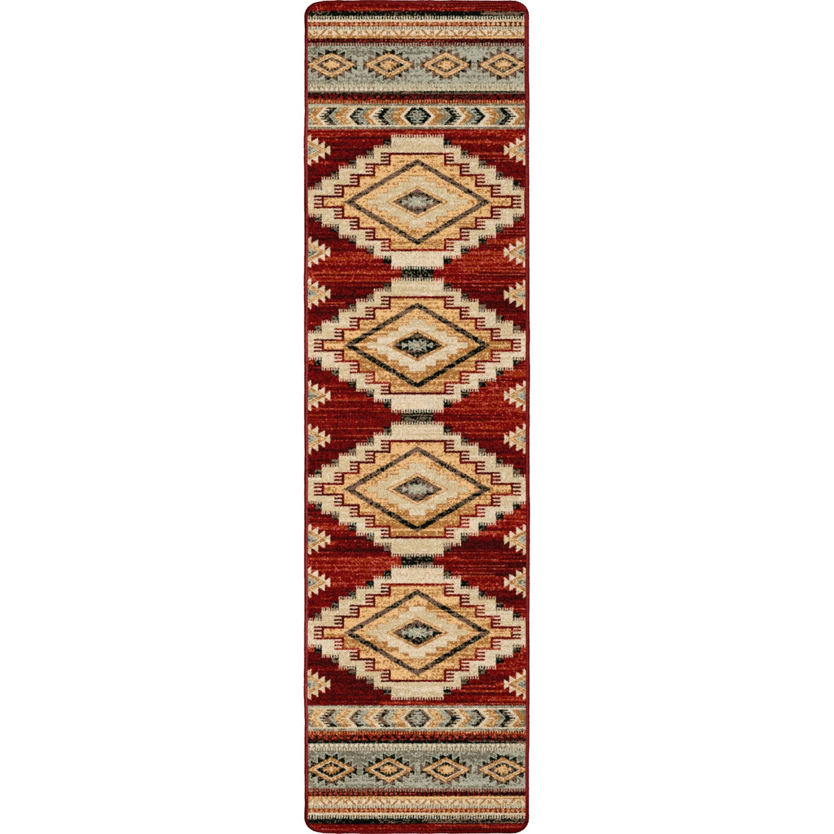 American Dakota Sacred Ground Garnet Rug - ZZAD0582GAR234