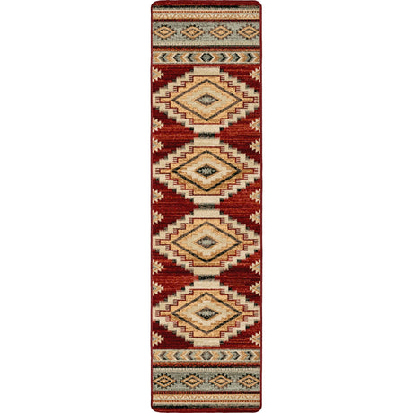 American Dakota Sacred Ground Garnet Rug - ZZAD0582GAR234