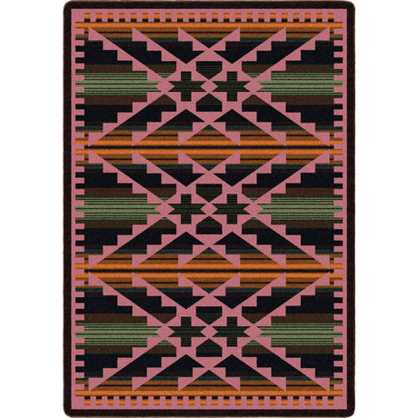 American Dakota Saddle Blanket Periwinkle Rug