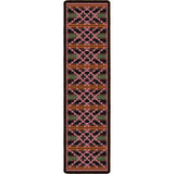 American Dakota Saddle Blanket Periwinkle Rug