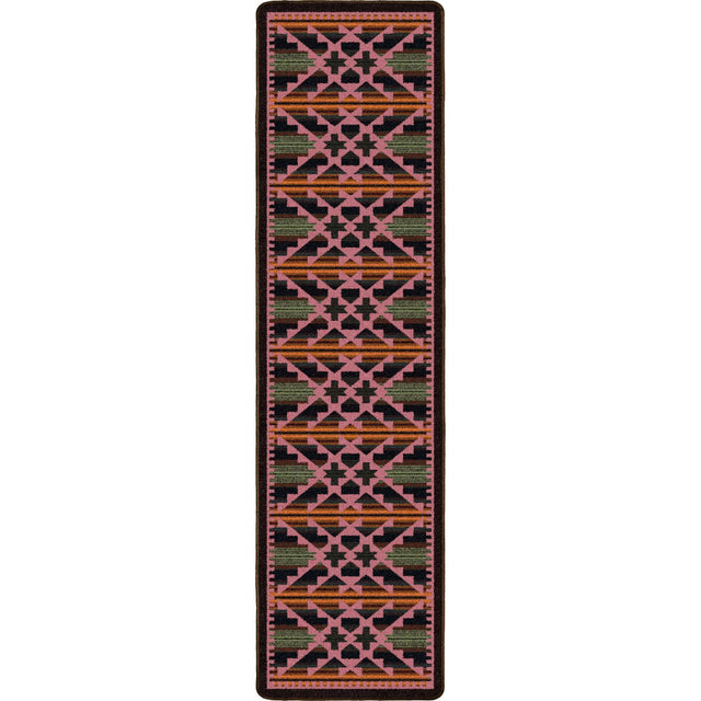 American Dakota Saddle Blanket Periwinkle Rug
