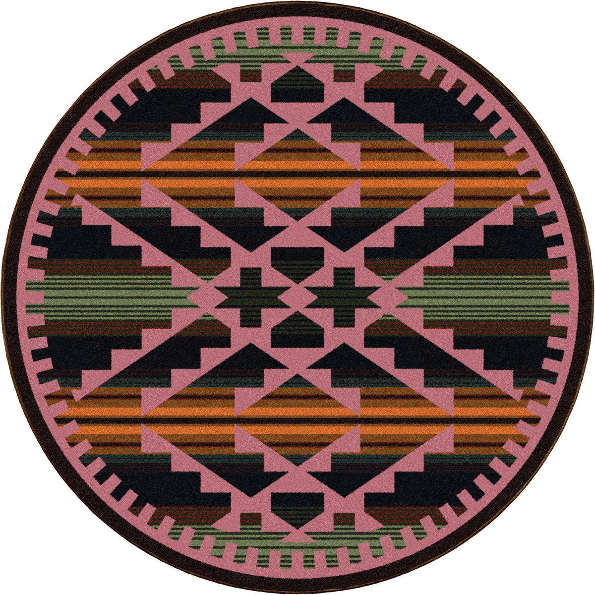 American Dakota Saddle Blanket Periwinkle Rug