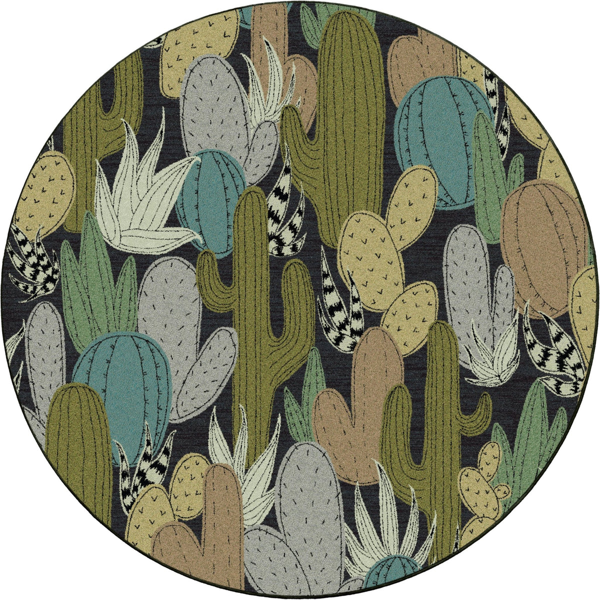 American Dakota Saguaro Dusk Rug - 0680DSK234