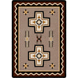 American Dakota Saint Cross Taupe Rug