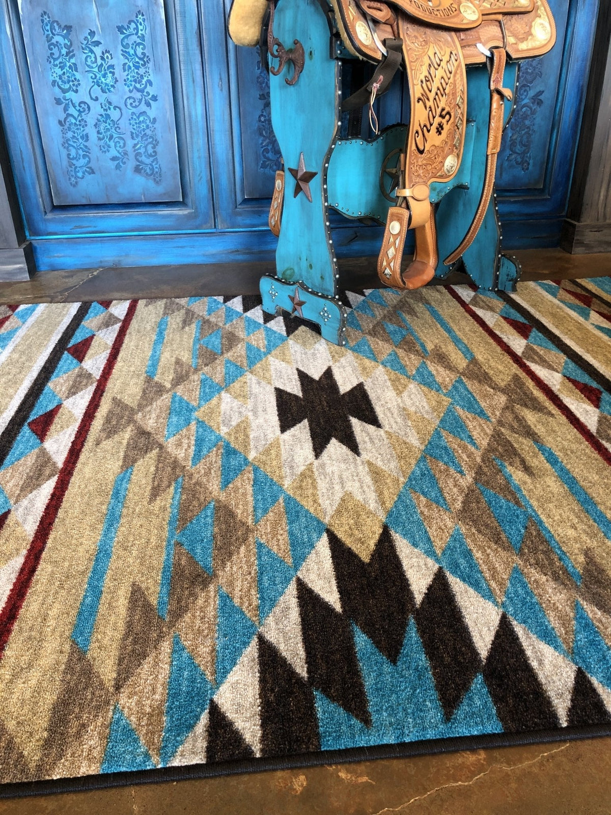 American Dakota Sallisaw OKA Mesa Tan Rug
