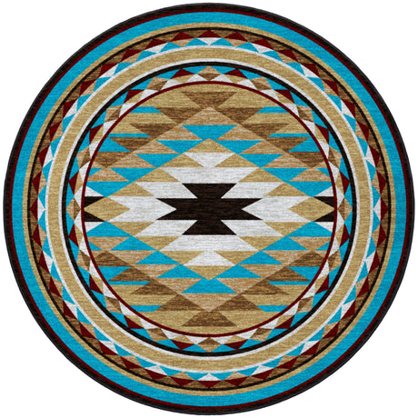 American Dakota Sallisaw OKA Mesa Tan Rug