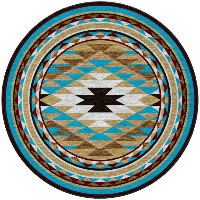 American Dakota Sallisaw OKA Mesa Tan Rug