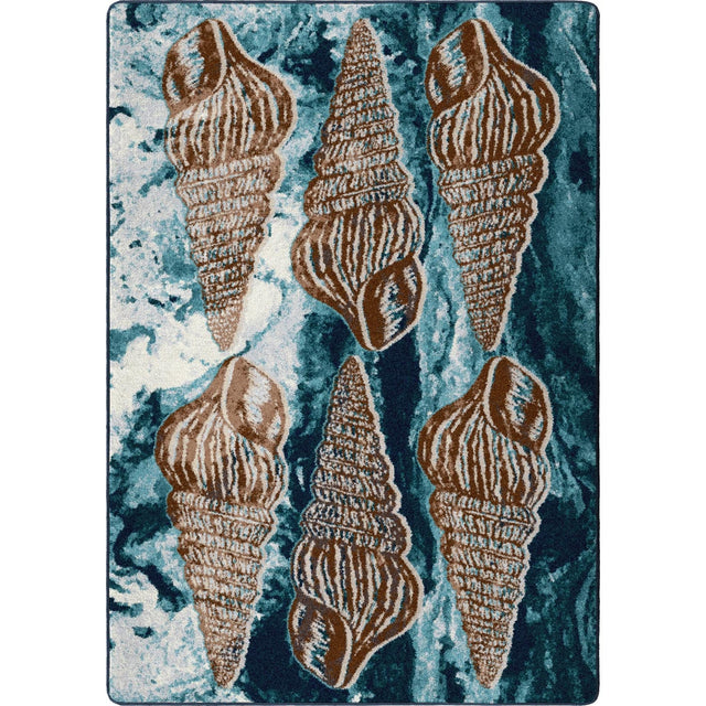 American Dakota Sally Sold Deep Seas Rug - 0466DSE234