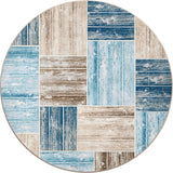 American Dakota Salty Seas Aqua Rug - 0391AQU234