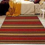 American Dakota Santa Fe Stripe Multi Rug