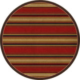 American Dakota Santa Fe Stripe Multi Rug