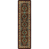 American Dakota Saw Tooth OKA Mojave Sunset Rug