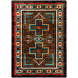 American Dakota Saw Tooth OKA Mojave Sunset Rug