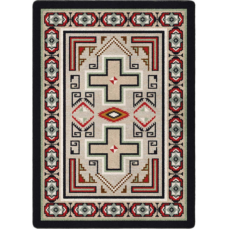 American Dakota Saw Tooth Raincloud Rug