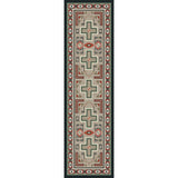 American Dakota Saw Tooth Raincloud Rug
