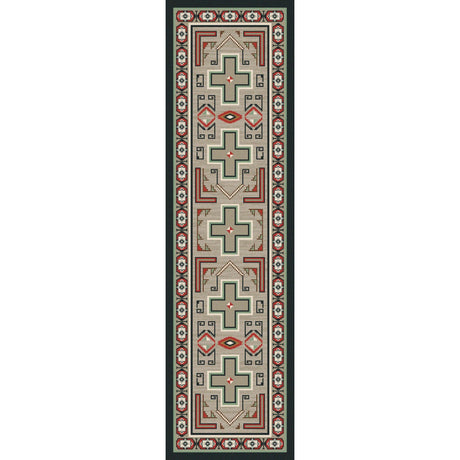 American Dakota Saw Tooth Raincloud Rug