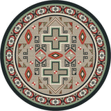 American Dakota Saw Tooth Raincloud Rug